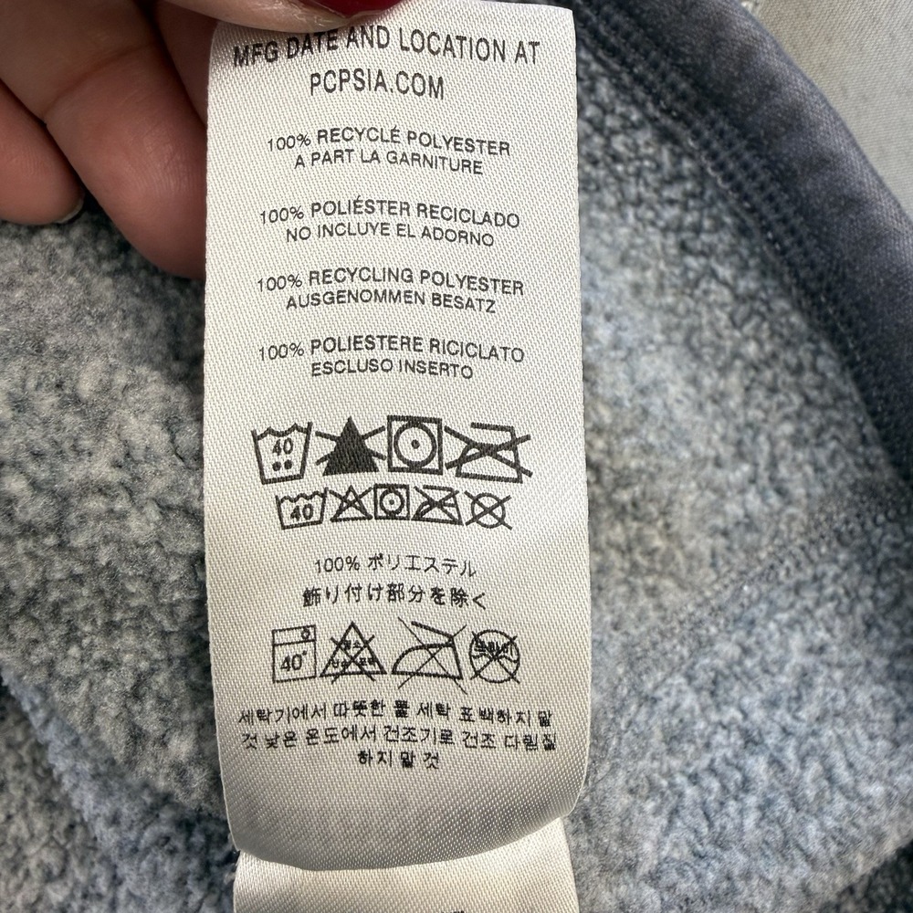 Patagonia Mens Better Sweater Full Zip Size L Stonewash Outdoor Camping Hiking - Picture 10 of 11
